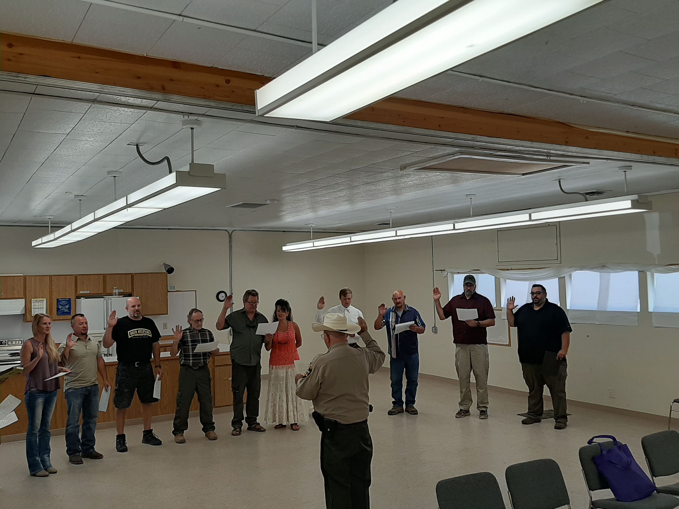 August 13, 2020 Posse Swearing In Ceremony