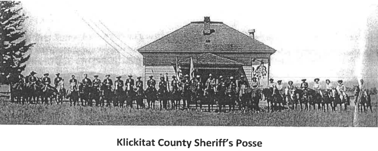 Klickitat County Sheriff's Posse, c. 1941