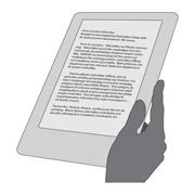 Clip art image of an e-reader.